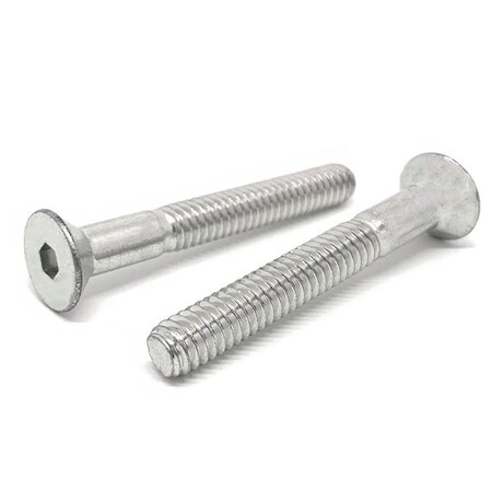 Boltsandnuts.Com M10-1.50 Socket Head Cap Screw, Flat, Plain 316 Stainless Steel, 60 mm Length, 150 PK M10C60FSHCSA4/D-150